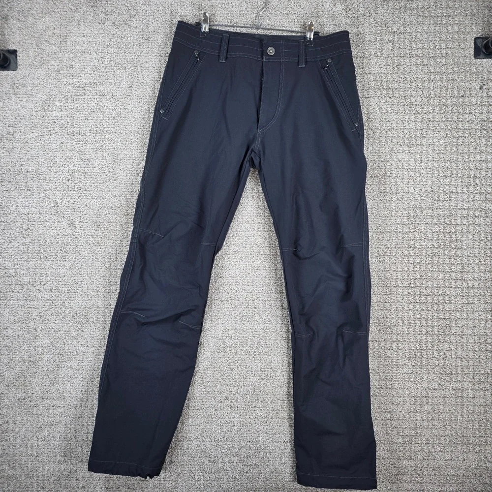 Kuhl Destroyr Mens Softshell Hiking Pants Black 32x32 Technical Stretch